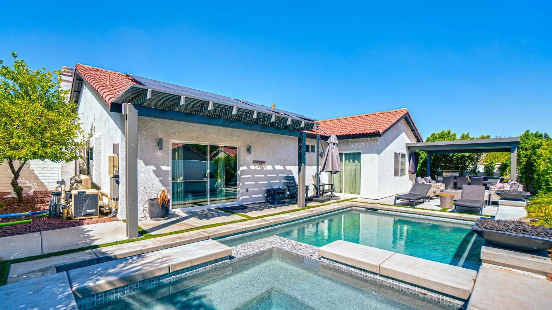 Feriehus Str 5168 Palm Springs Oasis Newly Reno With Pool Villa